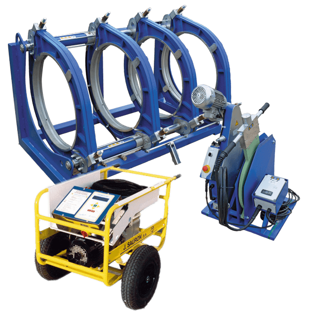 HDPE Pipe Fusion Machine J.Saouron Pipefuse-630